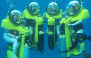 подводные мотоциклы на Байзае
