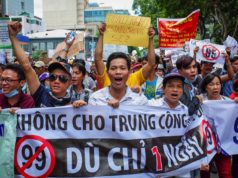 За участие в беспорядках в Фантхьете задержаны 102 вьетнамца