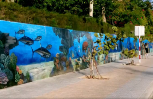 Граффити-стена в Нячанге