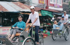 Вьетнамский велорикша